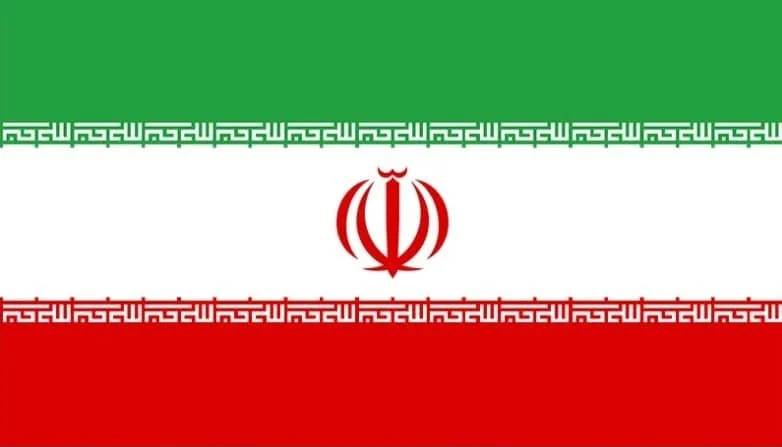 Iran Flag Map